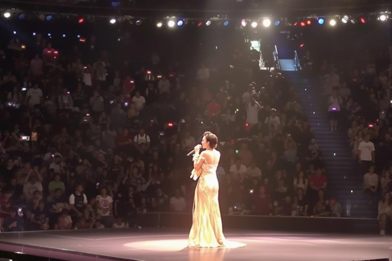 知名歌手演唱会现场突然晕倒，粉丝惊呼现场混乱